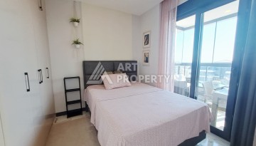 Квартира 2+1 с панорамными видами, 650 м до моря. Махмутлар, Алания - Ракурс 37