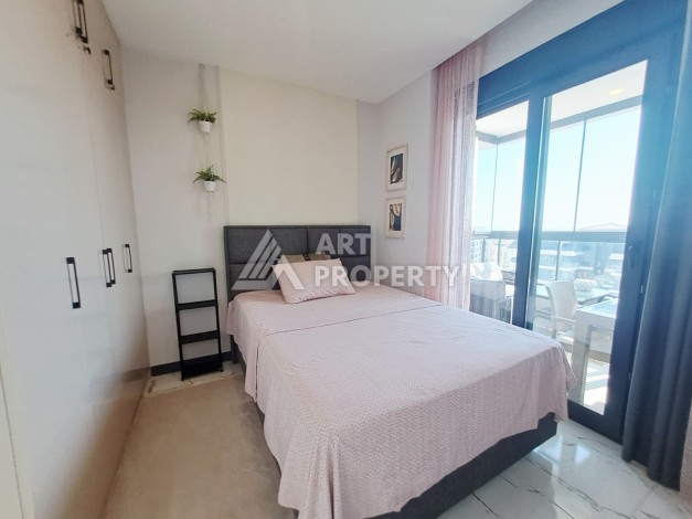 Квартира 2+1 с панорамными видами, 650 м до моря. Махмутлар, Алания - Ракурс 36