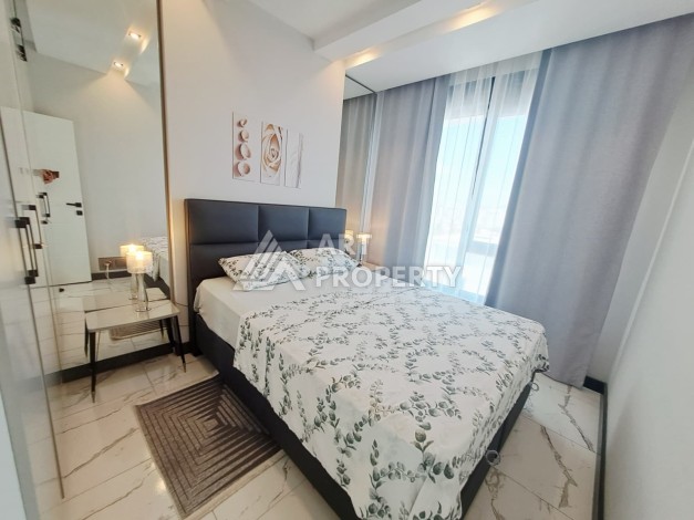 Квартира 2+1 с панорамными видами, 650 м до моря. Махмутлар, Алания - Ракурс 38