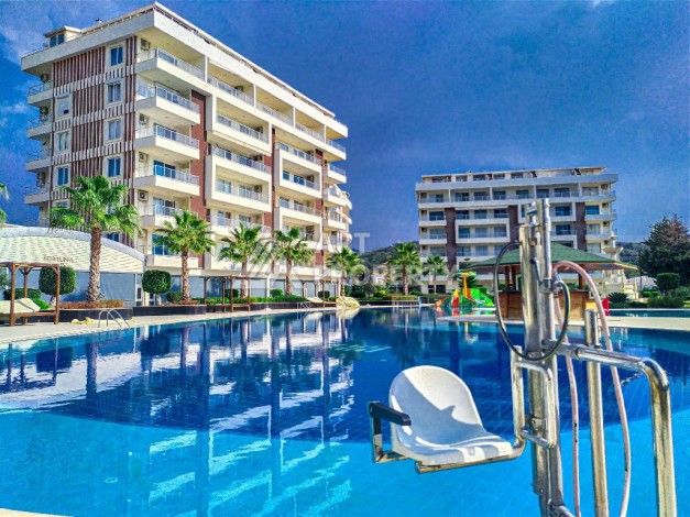 Меблированная квартира 2+1 в окружении природы, 90 кв.м. Демирташ, Алания - Ракурс 0