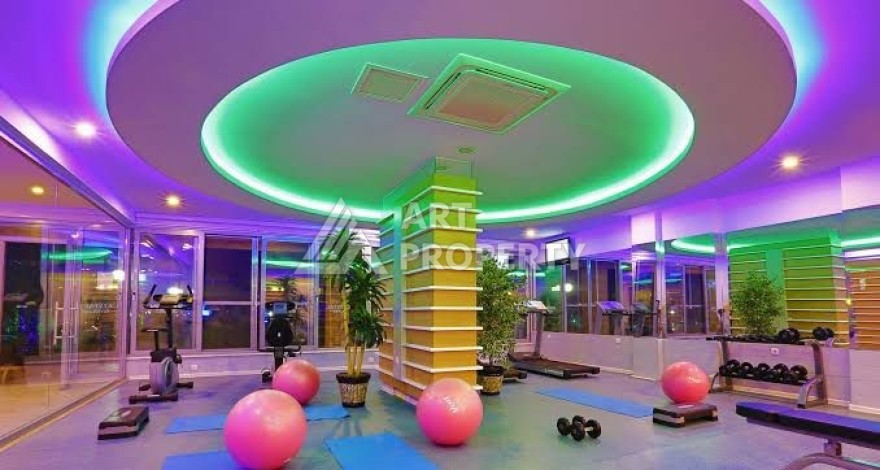 Двухуровневая квартира 2+1 в престижной резиденции района Джикджилли, 120 кв.м. - Ракурс 16