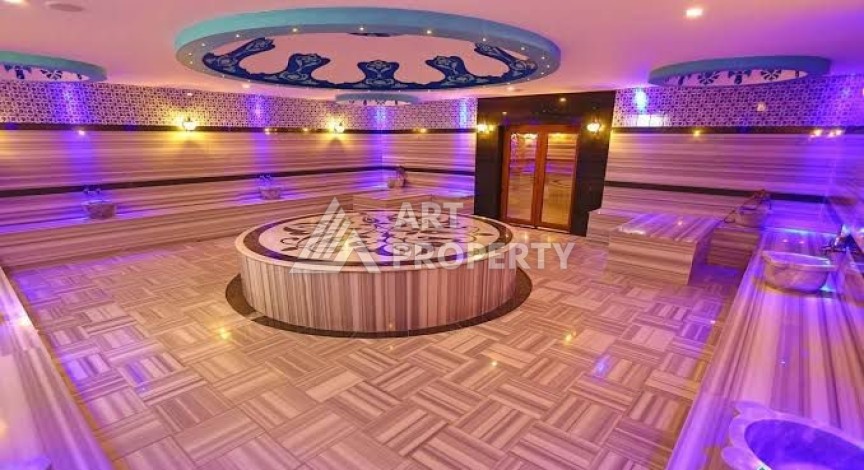 Двухуровневая квартира 2+1 в престижной резиденции района Джикджилли, 120 кв.м. - Ракурс 18