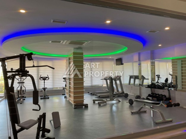 Двухуровневая квартира 2+1 в престижной резиденции района Джикджилли, 120 кв.м. - Ракурс 23