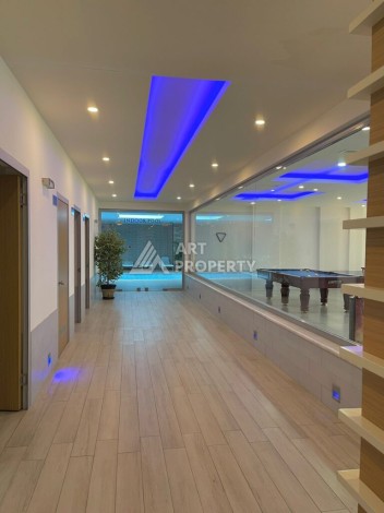 Двухуровневая квартира 2+1 в престижной резиденции района Джикджилли, 120 кв.м. - Ракурс 24