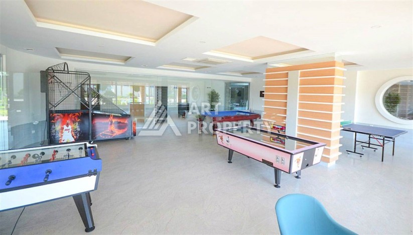 Двухуровневая квартира 2+1 в престижной резиденции района Джикджилли, 120 кв.м. - Ракурс 25