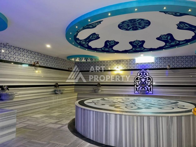 Двухуровневая квартира 2+1 в престижной резиденции района Джикджилли, 120 кв.м. - Ракурс 29