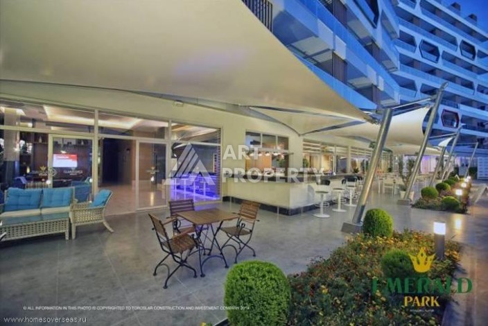 Меблированная квартира 2+1 в элитной резиденции, 100 кв.м. Авсаллар, Алания - Ракурс 6