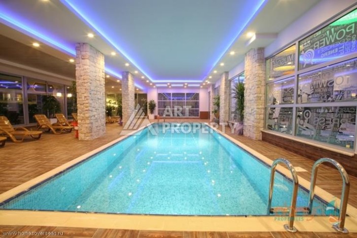 Меблированная квартира 2+1 в элитной резиденции, 100 кв.м. Авсаллар, Алания - Ракурс 14