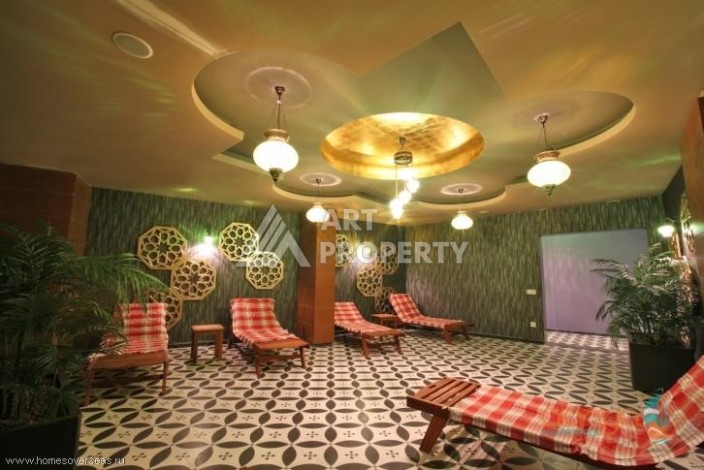 Меблированная квартира 2+1 в элитной резиденции, 100 кв.м. Авсаллар, Алания - Ракурс 18