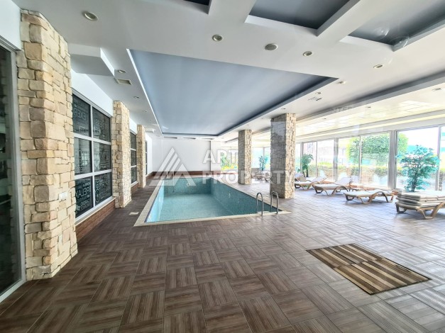 Меблированная квартира 2+1 в элитной резиденции, 100 кв.м. Авсаллар, Алания - Ракурс 22