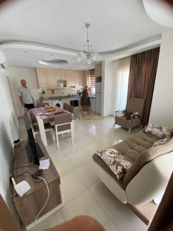 Квартира с мебелью в центральной части Махмутлара в комплексе с развитой инфраструктурой, 70 м2 - Ракурс 11