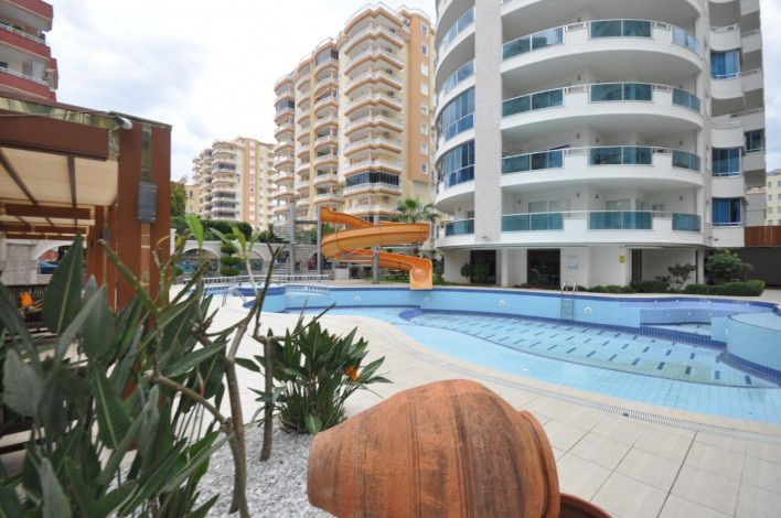 Квартира с мебелью в центральной части Махмутлара в комплексе с развитой инфраструктурой, 70 м2 - Ракурс 23