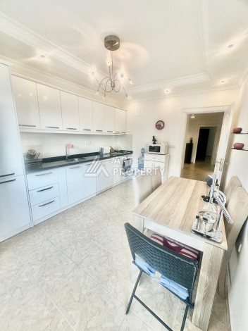 Большая квартира 2+1 с видом на море в Тосмуре, 130 кв.м. - Ракурс 13