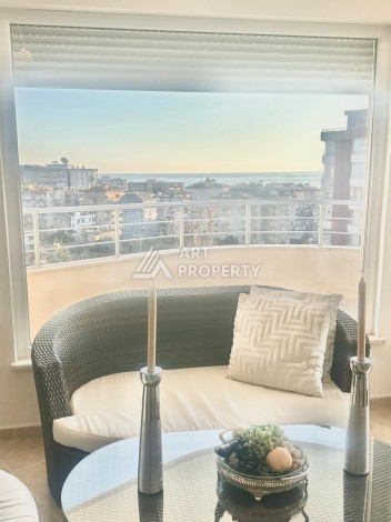 Большая квартира 2+1 с видом на море в Тосмуре, 130 кв.м. - Ракурс 22