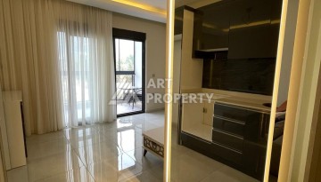 Меблированная студия 35 м² с панорамным видом на горы в современном комплексе Махмутлара - Ракурс 6