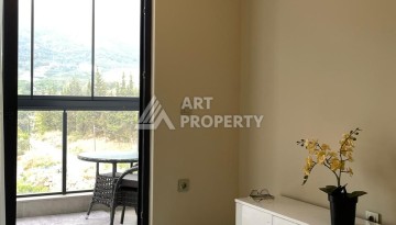 Меблированная студия 35 м² с панорамным видом на горы в современном комплексе Махмутлара - Ракурс 13