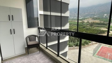 Меблированная студия 35 м² с панорамным видом на горы в современном комплексе Махмутлара - Ракурс 18