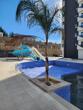 Меблированная студия 35 м² с панорамным видом на горы в современном комплексе Махмутлара - Ракурс 21