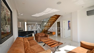 Современная вилла 3+1 с личным бассейном и панорамным видом на море в Каргыджаке - Ракурс 15