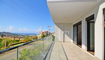 Современная вилла 3+1 с личным бассейном и панорамным видом на море в Каргыджаке - Ракурс 16