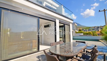 Современная вилла 3+1 с личным бассейном и панорамным видом на море в Каргыджаке - Ракурс 21