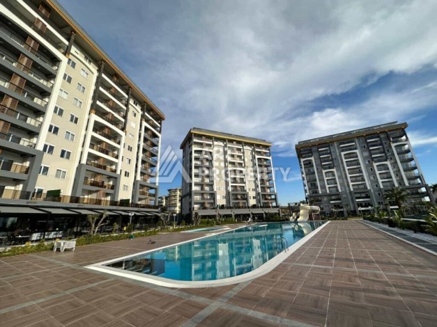 Квартира 1+1 в резиденции класса премиум, 50 кв.м. Авсаллар, Алания - Ракурс 0