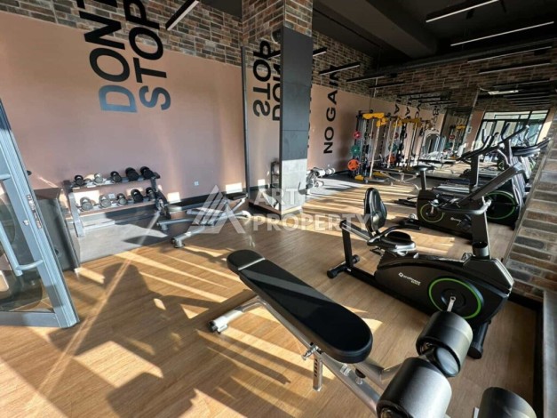 Квартира 1+1 в резиденции класса премиум, 50 кв.м. Авсаллар, Алания - Ракурс 9