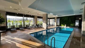 Квартира 1+1 в резиденции класса премиум, 50 кв.м. Авсаллар, Алания - Ракурс 11