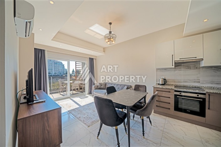 Квартира 1+1 в резиденции класса премиум, 50 кв.м. Авсаллар, Алания - Ракурс 15