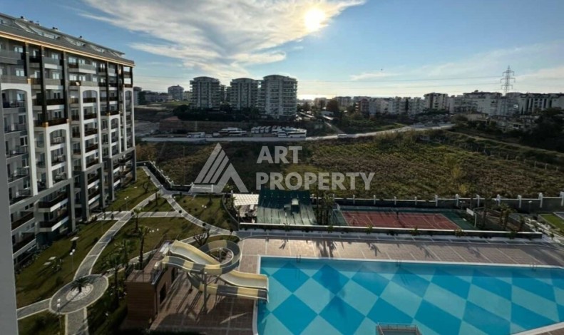 Квартира 1+1 в резиденции класса премиум, 50 кв.м. Авсаллар, Алания - Ракурс 18