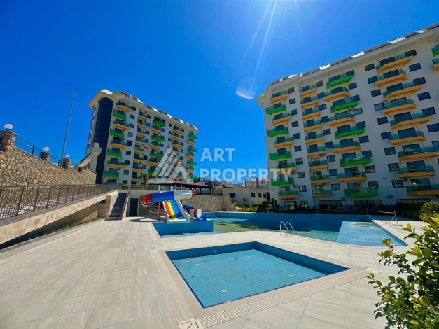 Квартира 1+1 в резиденции люкс класса, 50 кв.м. Авсаллар, Алания - Ракурс 4