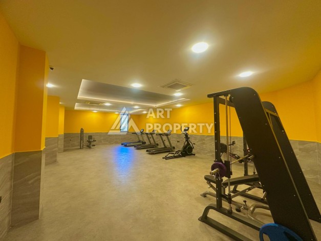 Квартира 1+1 в резиденции люкс класса, 50 кв.м. Авсаллар, Алания - Ракурс 11