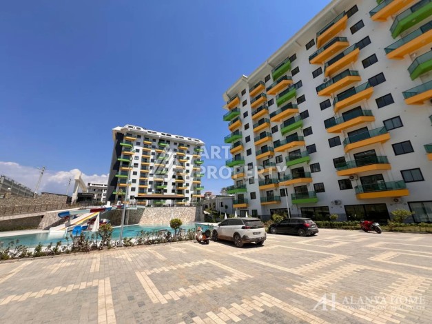 Квартира 1+1 в резиденции люкс класса, 50 кв.м. Авсаллар, Алания - Ракурс 14