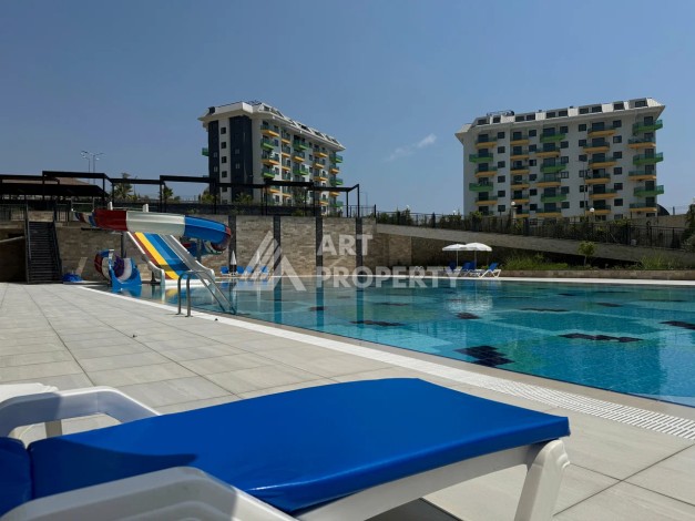 Квартира 1+1 в резиденции люкс класса, 50 кв.м. Авсаллар, Алания - Ракурс 15