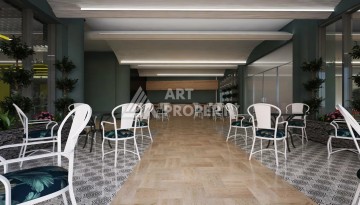 Квартира 1+1 в резиденции люкс класса, 50 кв.м. Авсаллар, Алания - Ракурс 19