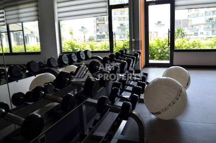 Квартира 1+1 с мебелью в Авсалларе, 60 кв.м. Элитная недвижимость в Алании - Ракурс 18