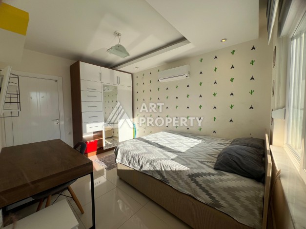 Квартира 1+1 с мебелью в Авсалларе, 60 кв.м. Элитная недвижимость в Алании - Ракурс 22