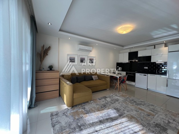 Квартира 1+1 с мебелью в Авсалларе, 60 кв.м. Элитная недвижимость в Алании - Ракурс 23