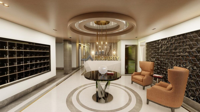 Новый инвестиционный проект премиум-класса на стадии котлована в районе Махмутлар, 56-106 м2 - Ракурс 3