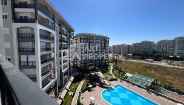 Квартира 1+1 с видом на море в элитной резиденции, 46 кв.м. Авсаллар, Алания - Ракурс 1