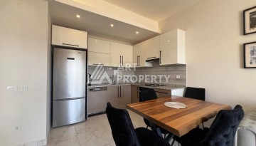 Квартира 1+1 с видом на море в элитной резиденции, 46 кв.м. Авсаллар, Алания - Ракурс 3