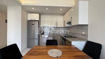 Квартира 1+1 с видом на море в элитной резиденции, 46 кв.м. Авсаллар, Алания - Ракурс 5