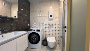 Квартира 1+1 с видом на море в элитной резиденции, 46 кв.м. Авсаллар, Алания - Ракурс 7