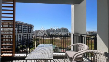 Квартира 1+1 с видом на море в элитной резиденции, 46 кв.м. Авсаллар, Алания - Ракурс 12