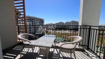 Квартира 1+1 с видом на море в элитной резиденции, 46 кв.м. Авсаллар, Алания - Ракурс 14