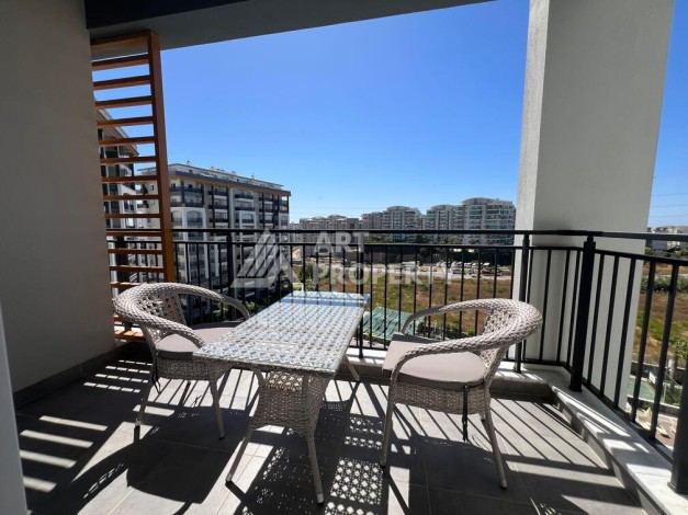 Квартира 1+1 с видом на море в элитной резиденции, 46 кв.м. Авсаллар, Алания - Ракурс 13