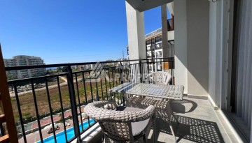 Квартира 1+1 с видом на море в элитной резиденции, 46 кв.м. Авсаллар, Алания - Ракурс 16