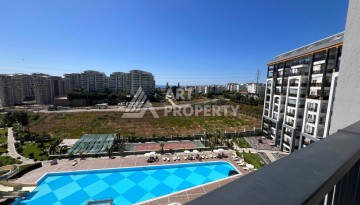 Квартира 1+1 с видом на море в элитной резиденции, 46 кв.м. Авсаллар, Алания - Ракурс 18