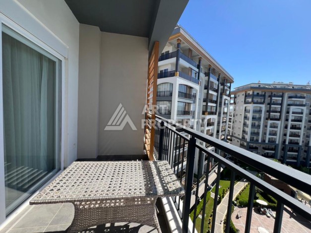 Квартира 1+1 с видом на море в элитной резиденции, 46 кв.м. Авсаллар, Алания - Ракурс 18