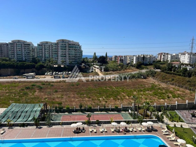 Квартира 1+1 с видом на море в элитной резиденции, 46 кв.м. Авсаллар, Алания - Ракурс 19